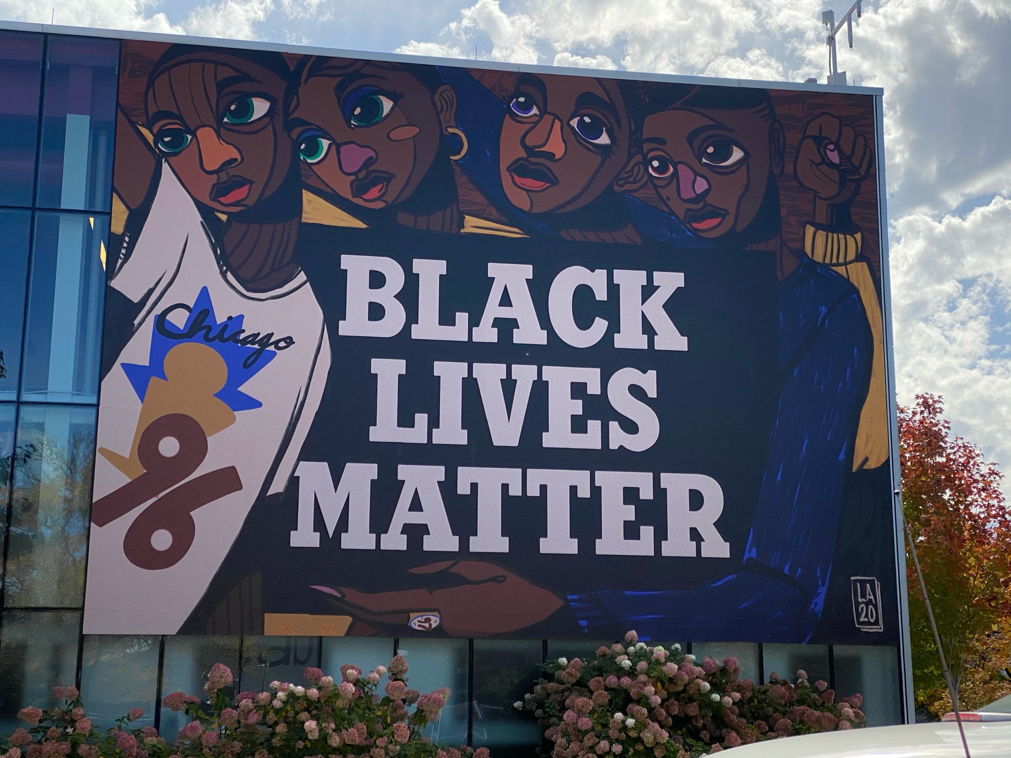 mural in Chicago by artist Langston Allston.