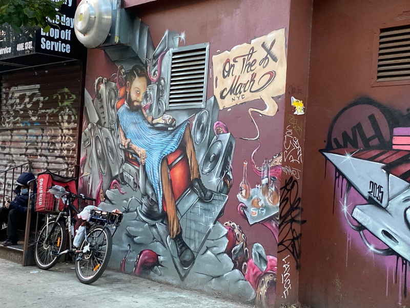 mural in New York by artist unknown.