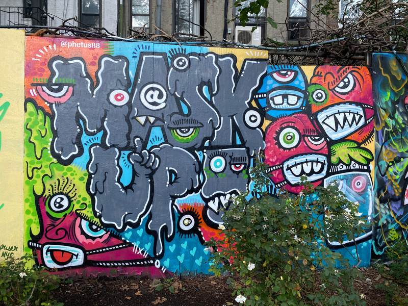 mural in New York by artist unknown.