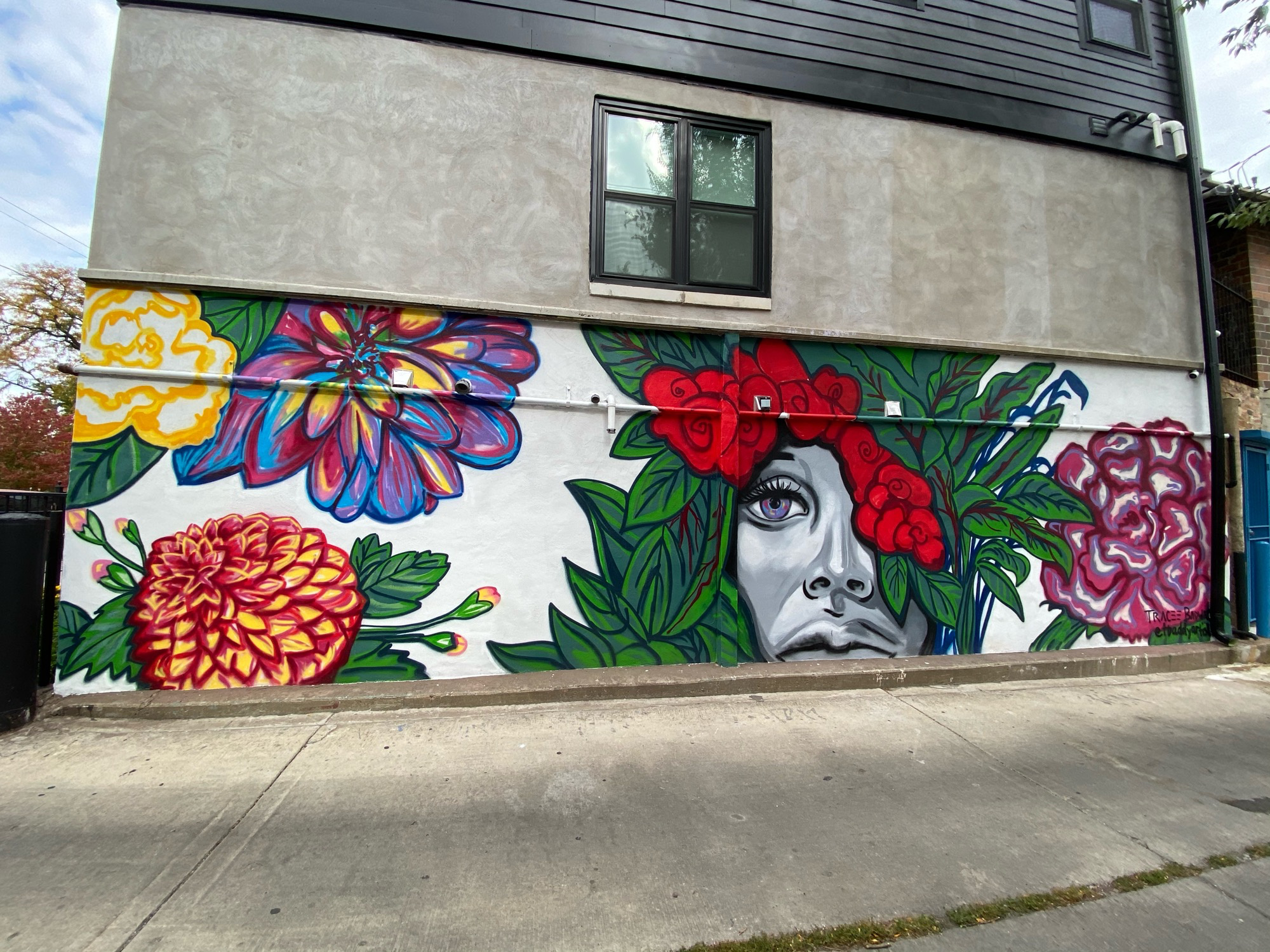mural in Chicago by artist Tracee Badway.