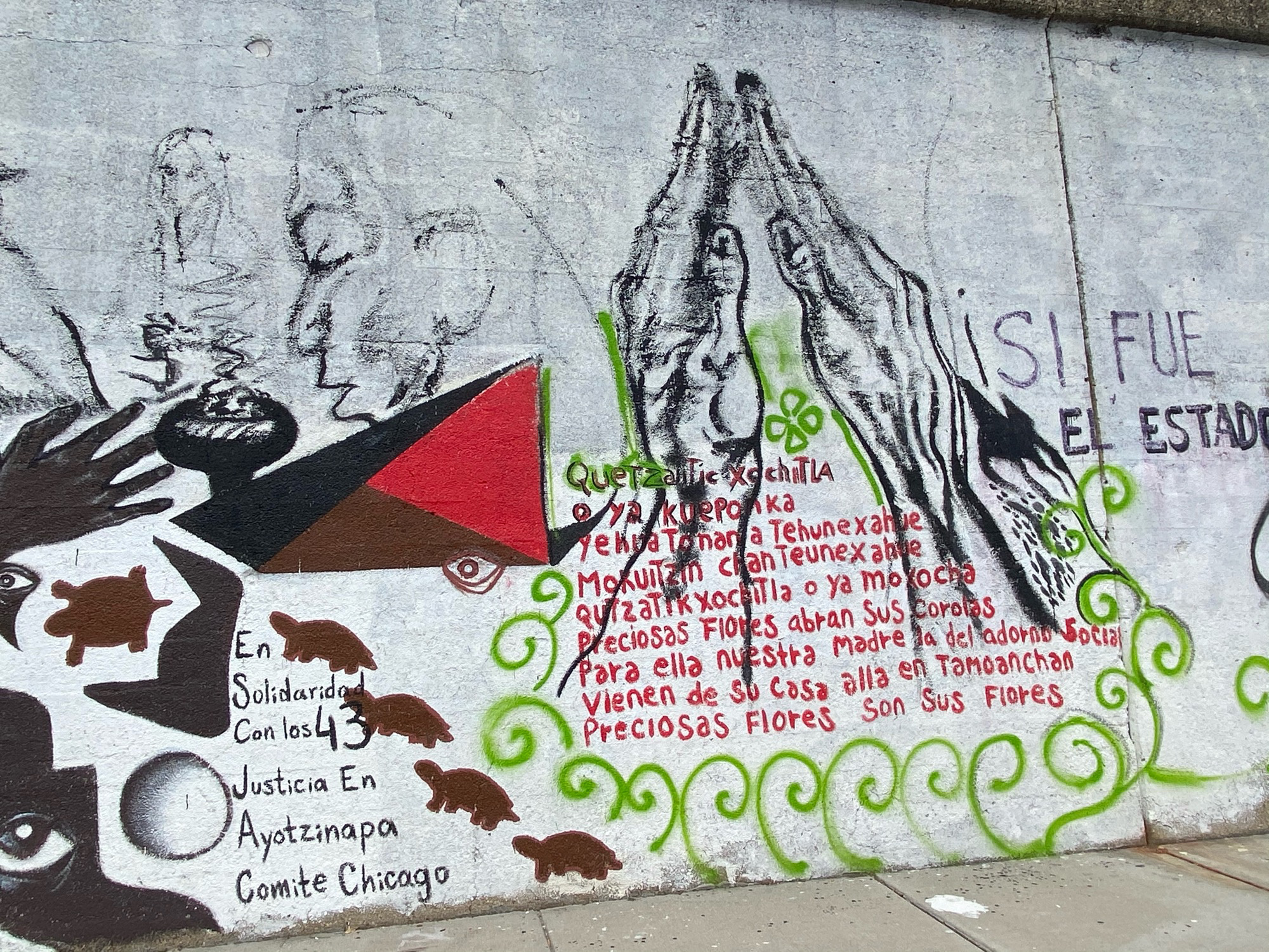 mural in Chicago by artist unknown.