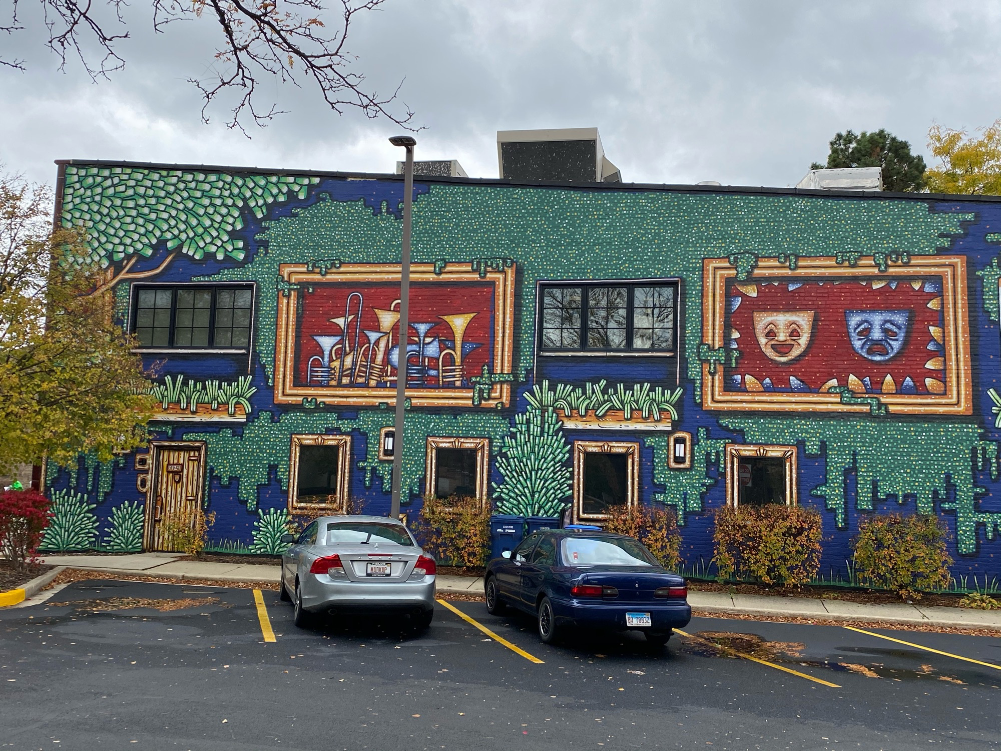 mural in Skokie by artist Sick Fisher.