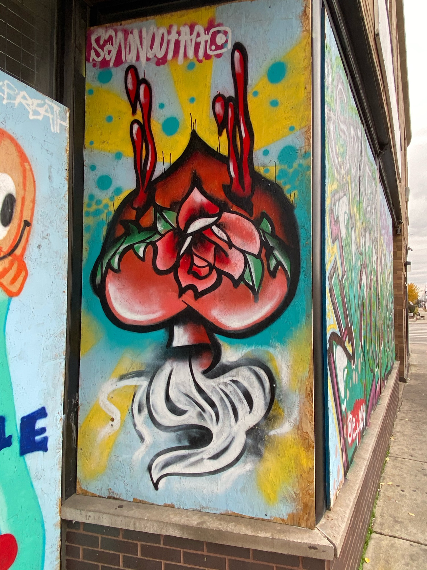 mural in Chicago by artist unknown.