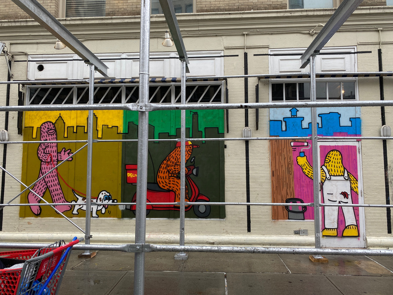 mural in New York by artist unknown.