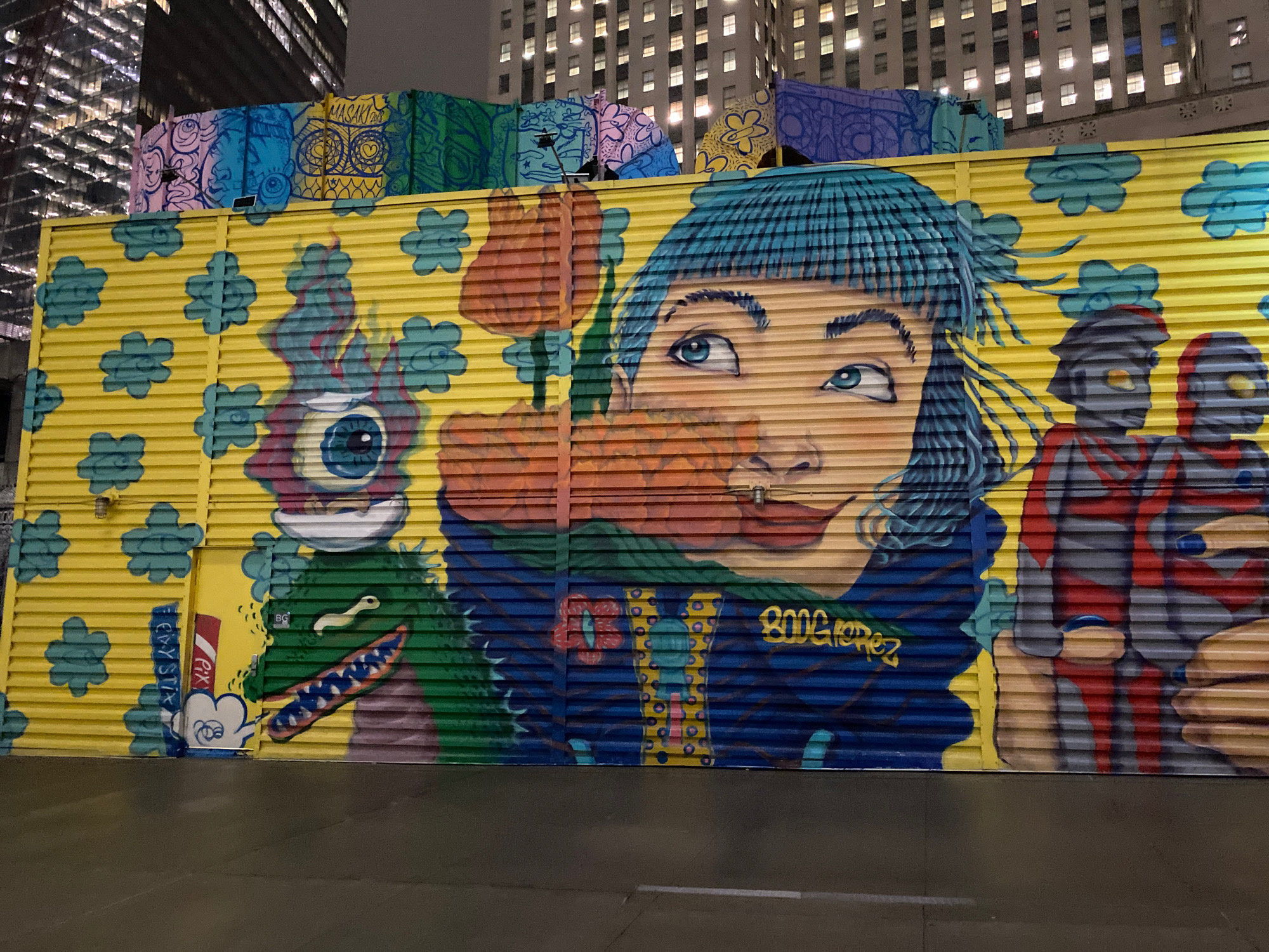 mural in New York by artist unknown.