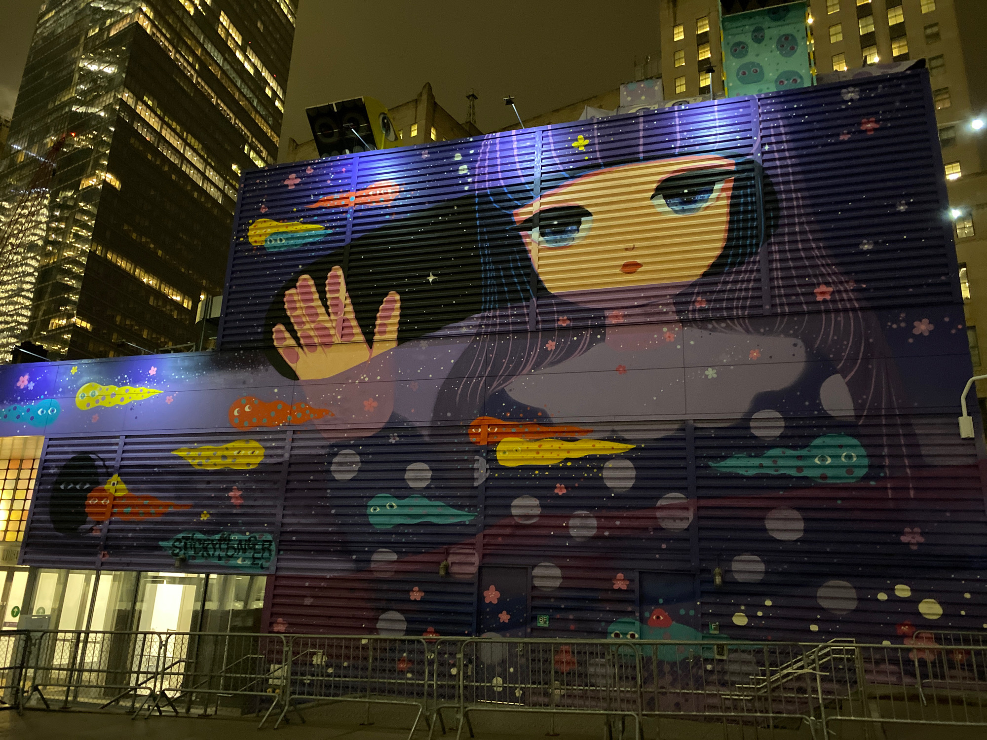 mural in New York by artist unknown.