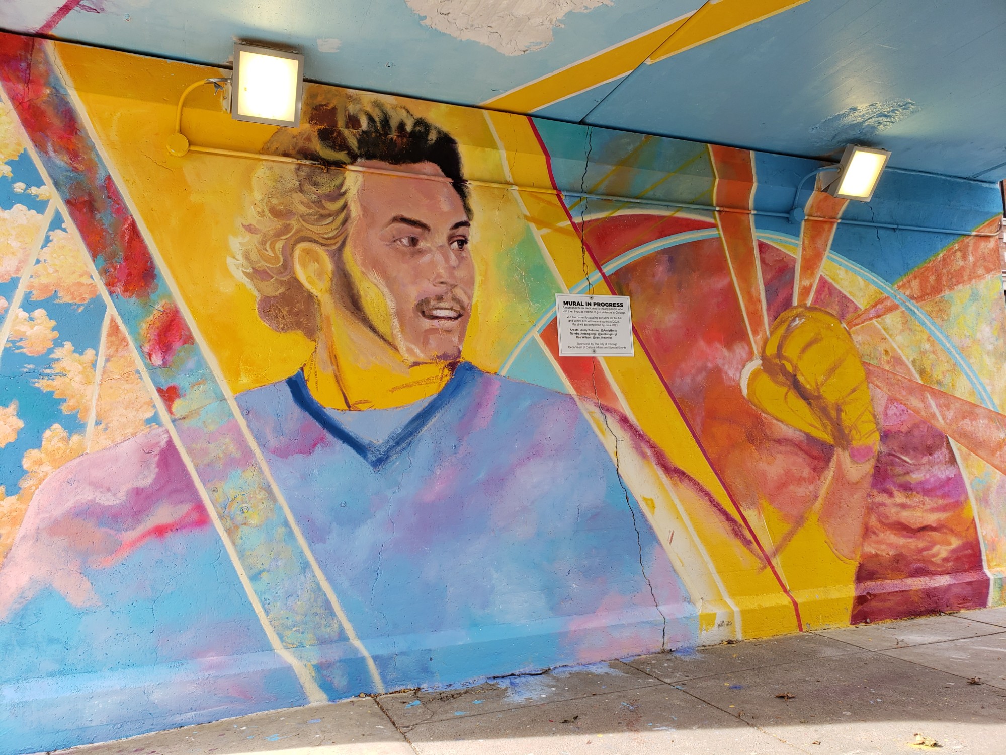 mural in Chicago by artist unknown.