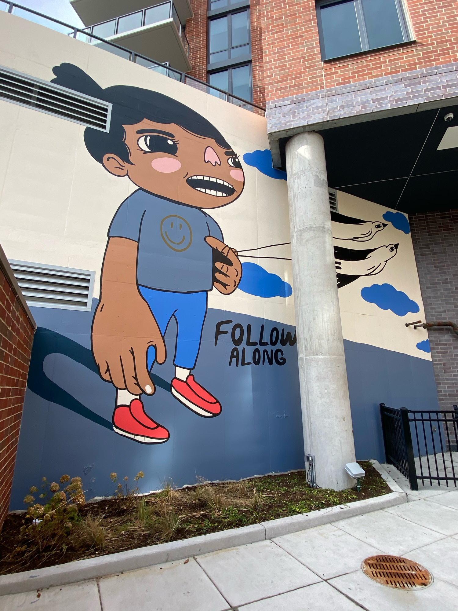 mural in Chicago by artist Sentrock.