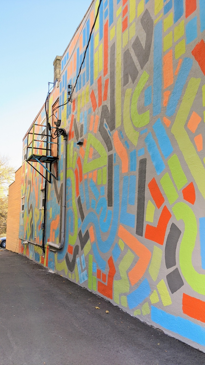 mural in Madison by artist unknown.