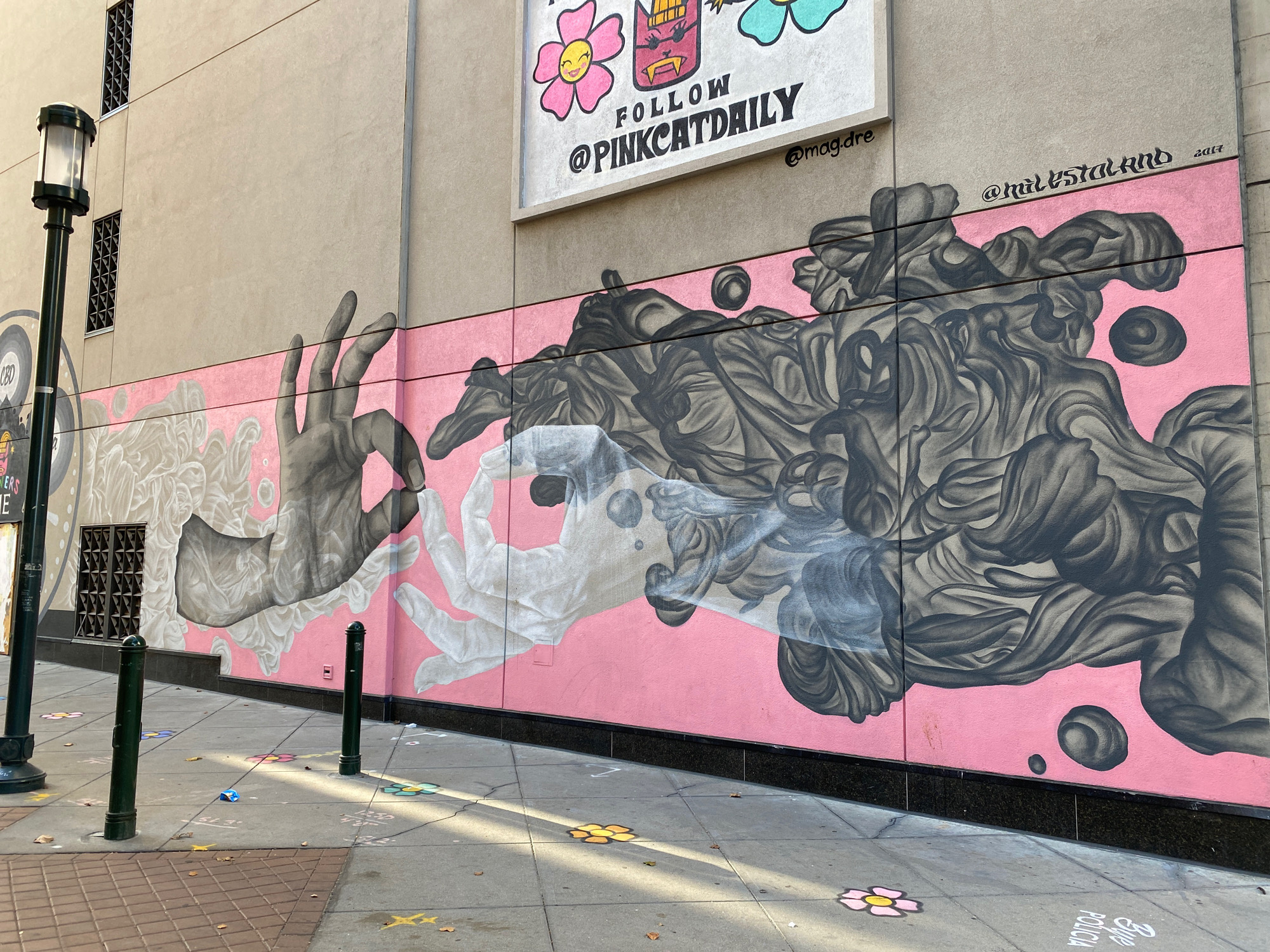 mural in Oakland by artist Miles Toland.