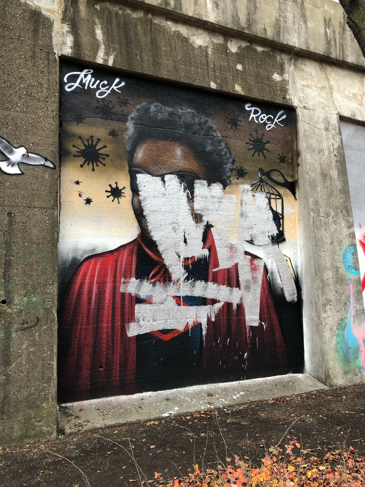 mural in Chicago by artist Jules Muck. Tagged: Lori Lightfoot