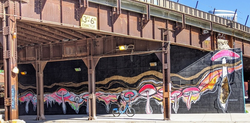 mural in Chicago by artist unknown.