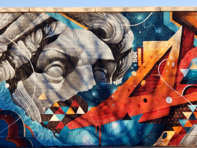 mural in Vernon Hills by artist unknown.