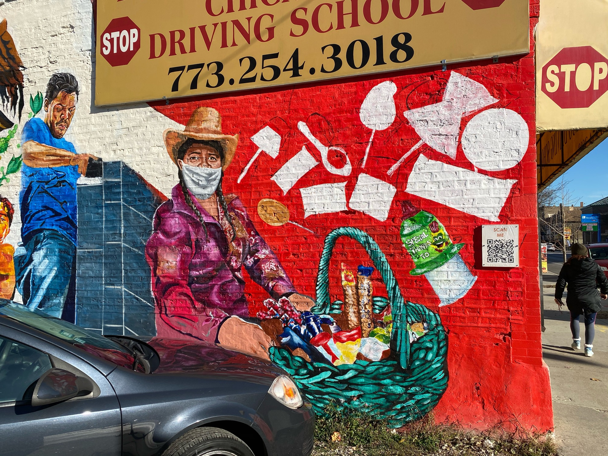 mural in Chicago by artist unknown.