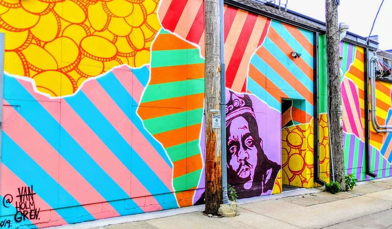 mural in Milwaukee by artist unknown.