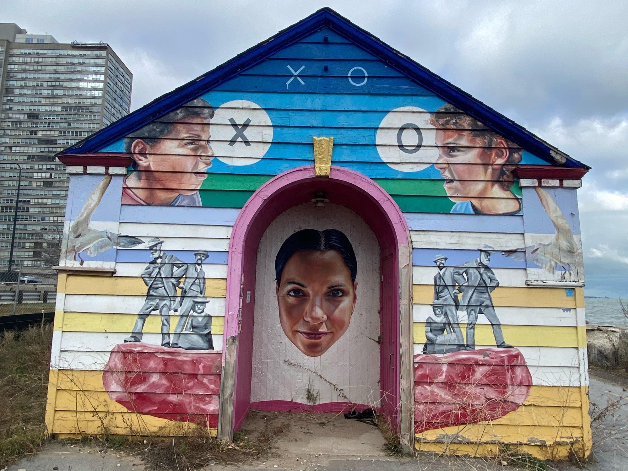 mural in Chicago by artist Jeff Zimmermann.