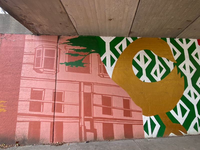 mural in Chicago by artist unknown.