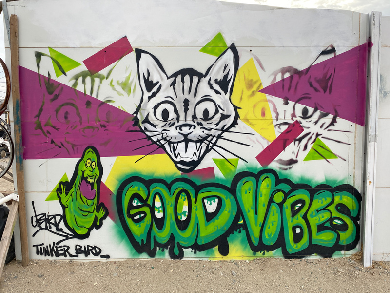 mural in Niland by artist unknown.