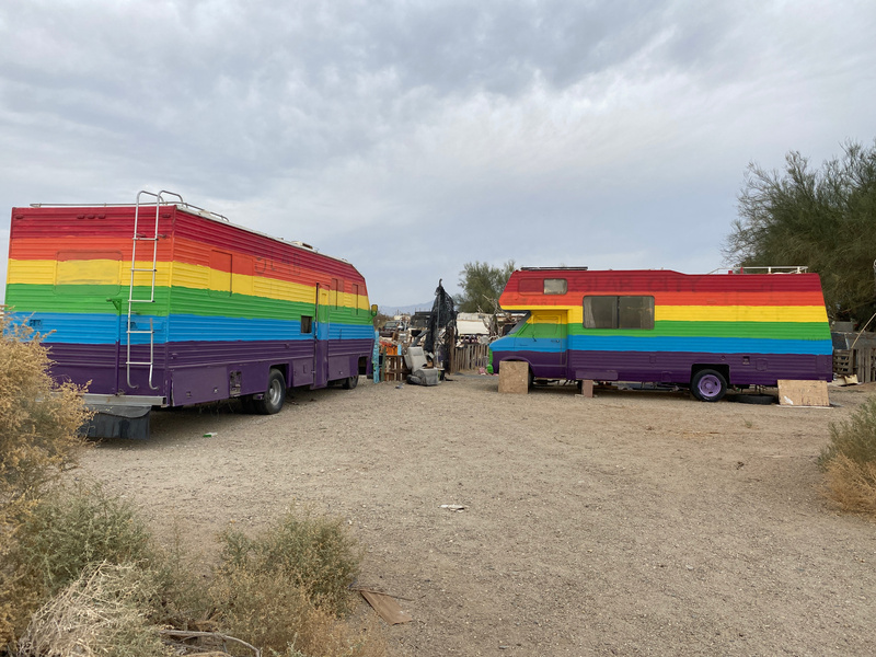 mural in Niland by artist unknown.