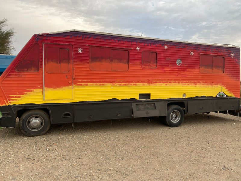 mural in Niland by artist unknown.