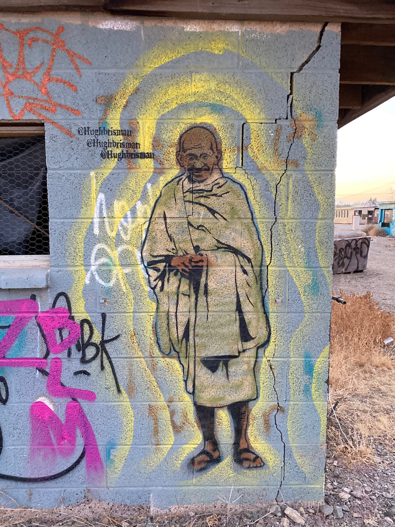 mural in Niland by artist unknown.