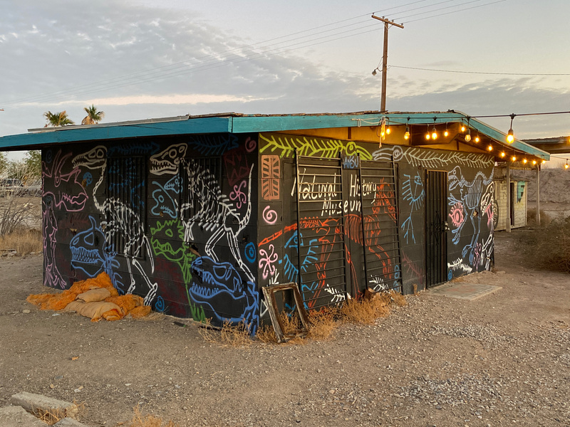 mural in Niland by artist unknown.