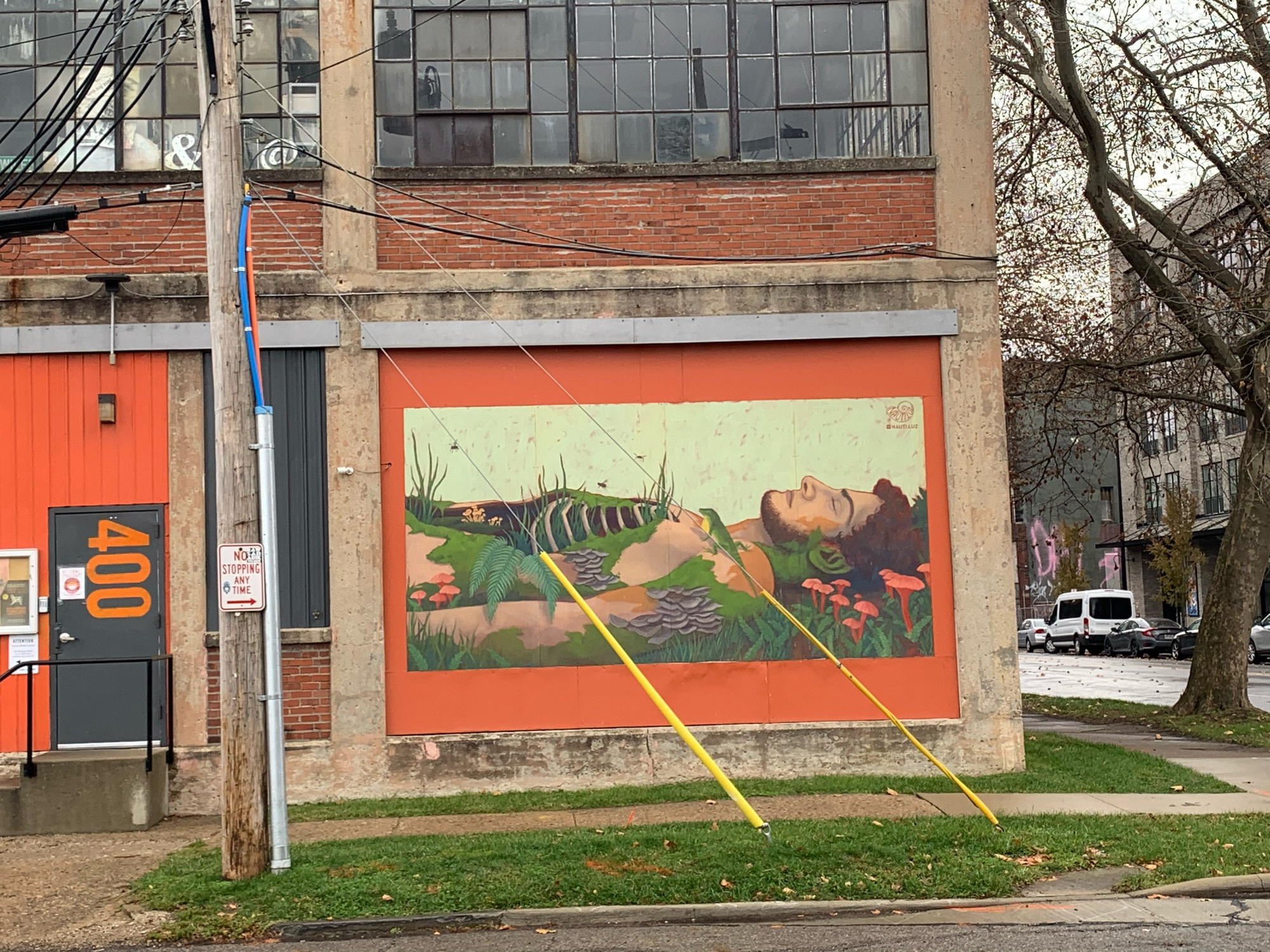 mural in Columbus by artist Natalia Sanchez.