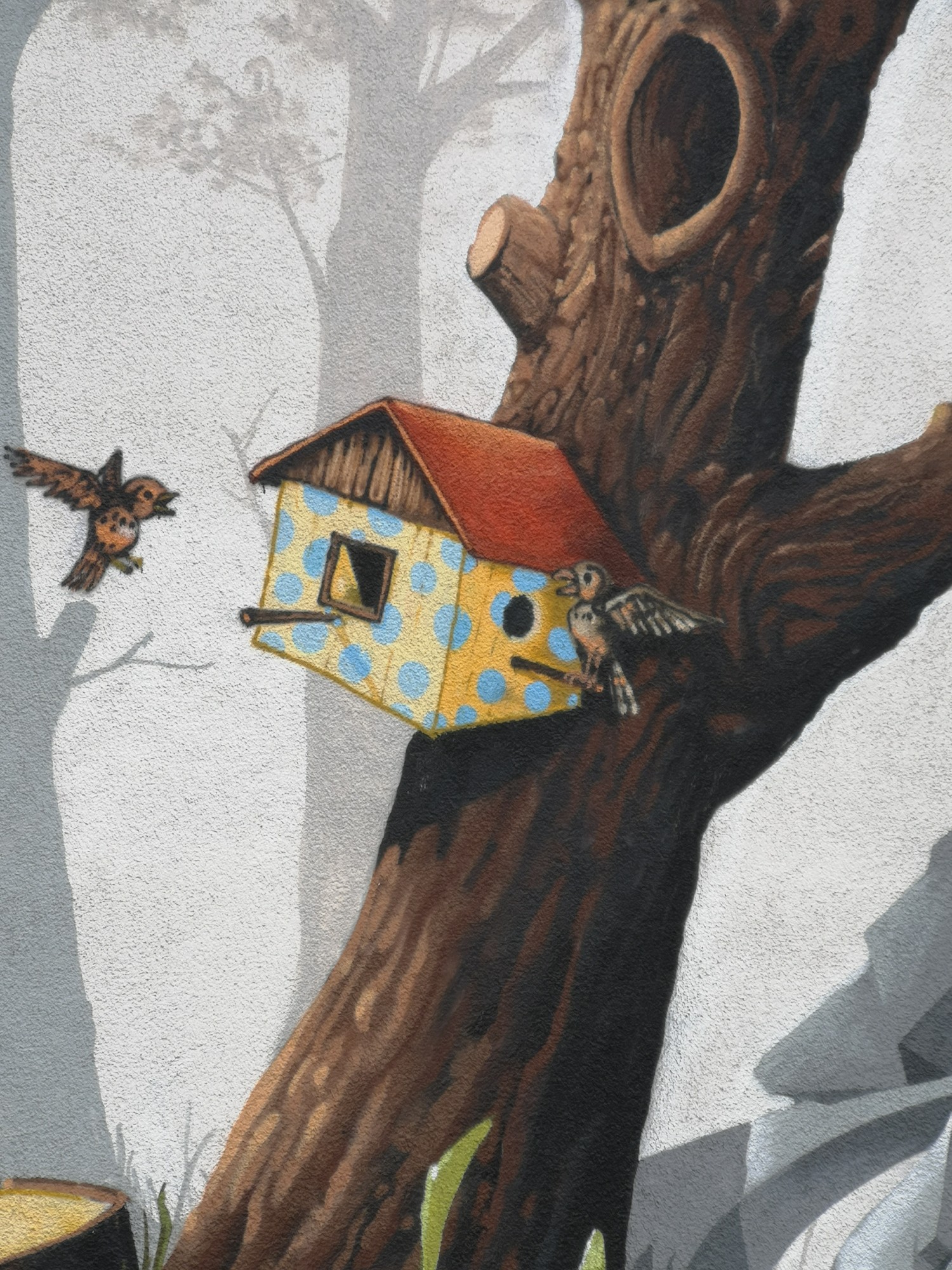 mural in Ahrensfelde by artist unknown.