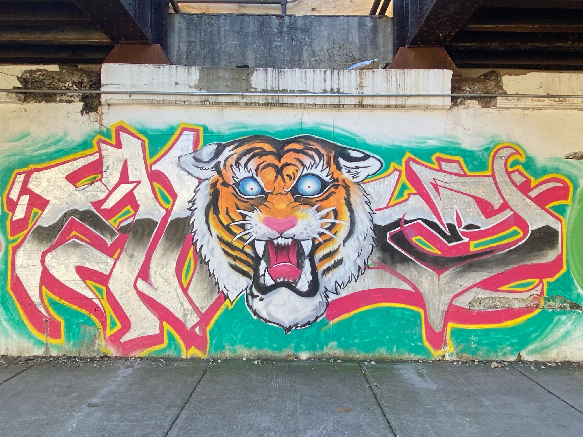 mural in Chicago by artist unknown.