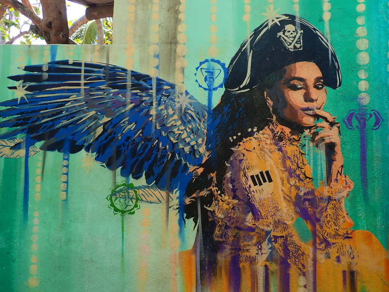 mural in by artist unknown.