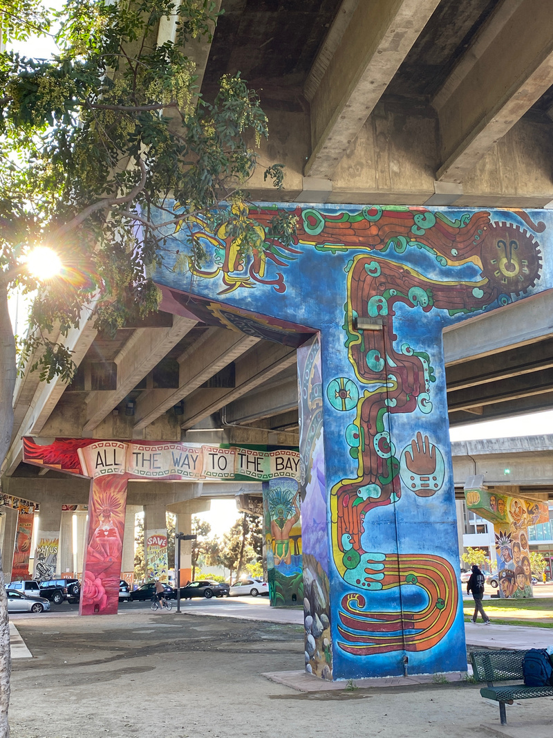 mural in San Diego by artist unknown.