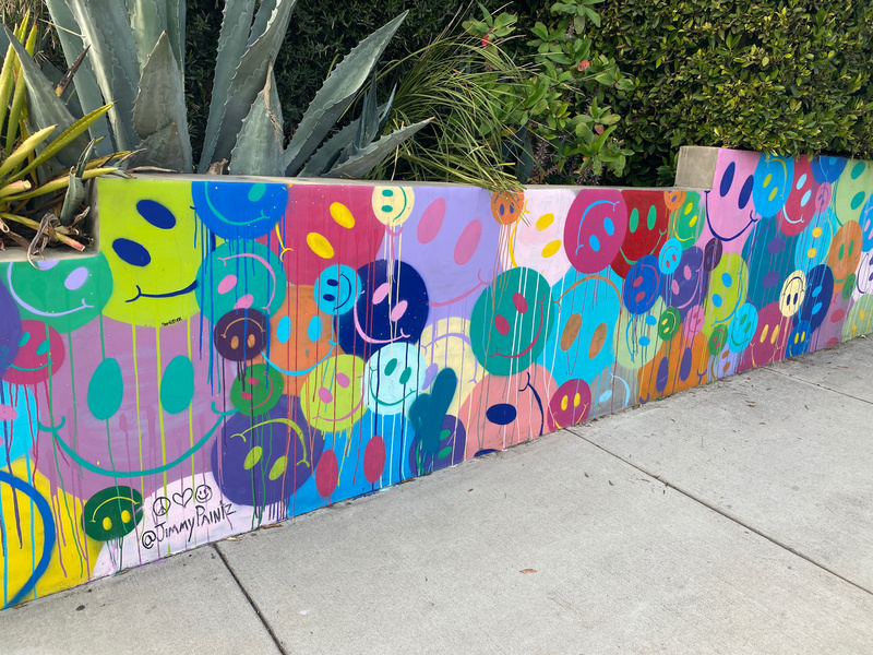 mural in Los Angeles by artist Jimmy Pierce.