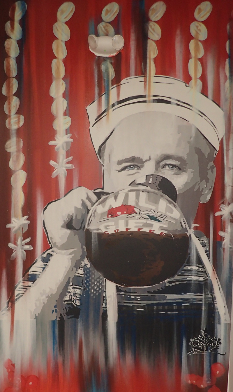 mural in Austin by artist Niz.