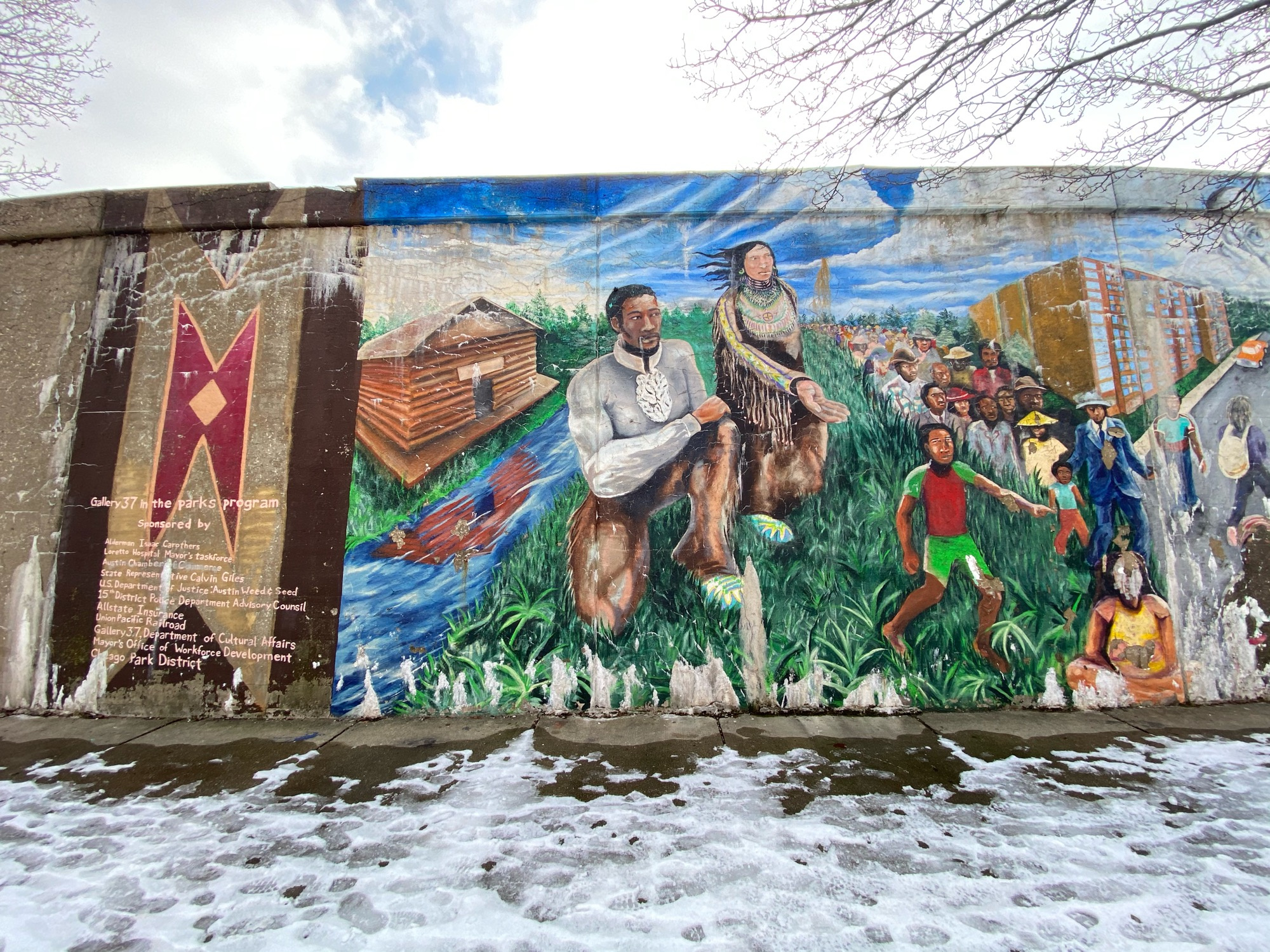 mural in Chicago by artist unknown.