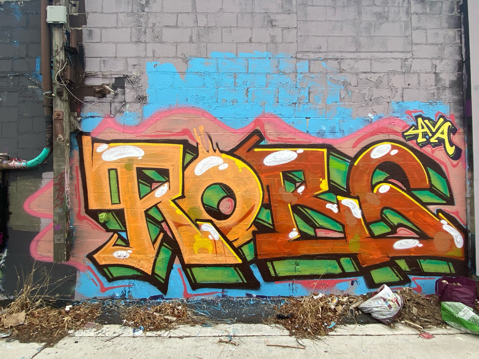 mural in Chicago by artist unknown.