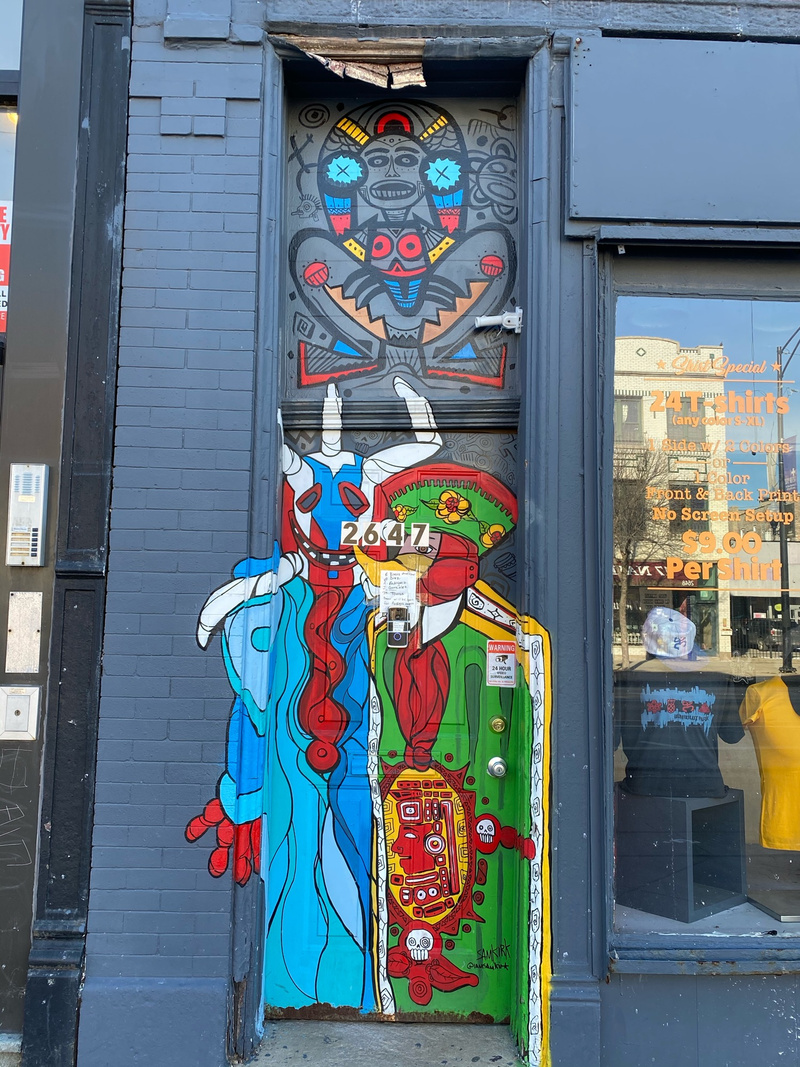 mural in Chicago by artist unknown.