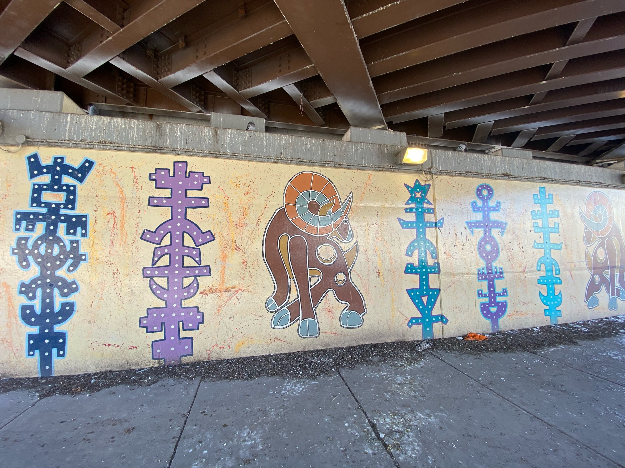 mural in Chicago by artist Tony Passero.