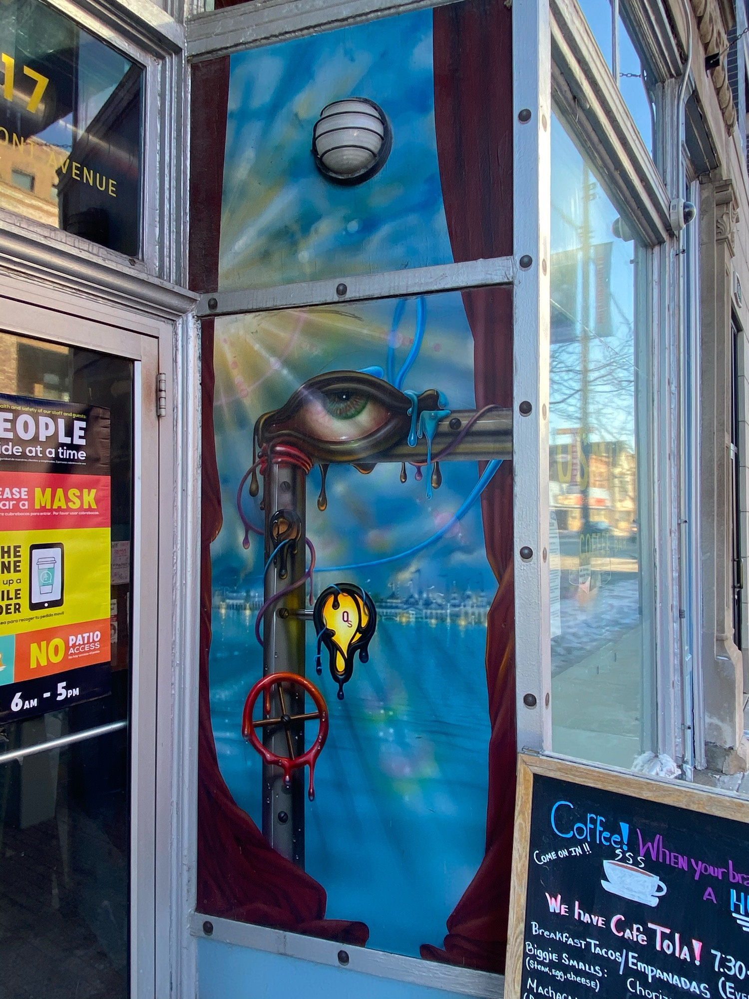 mural in Chicago by artist Jason Brammer.