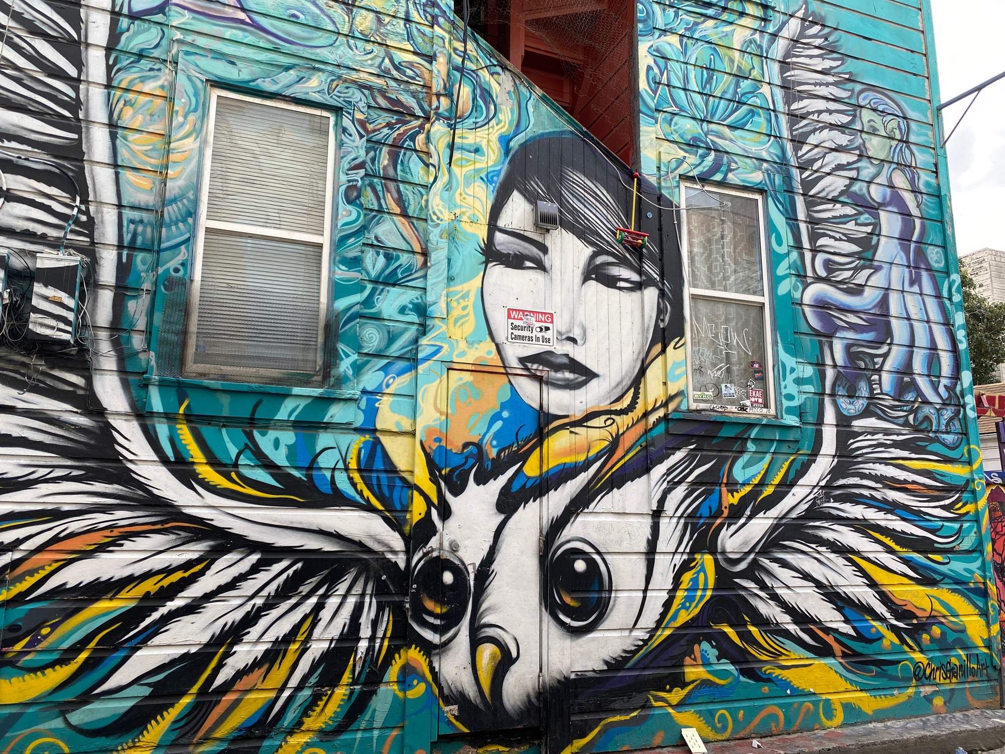 mural in San Francisco by artist Chris Granillo.