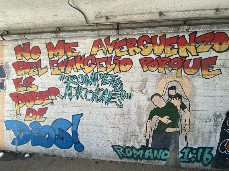 mural in Cicero by artist unknown.