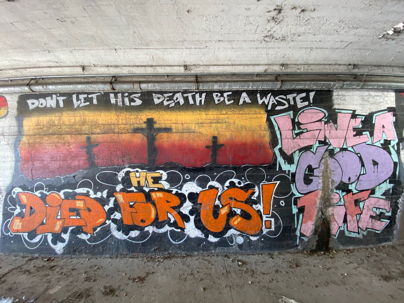 mural in Cicero by artist unknown.