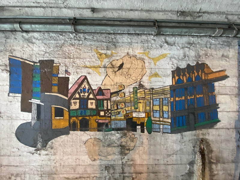 mural in Cicero by artist unknown.