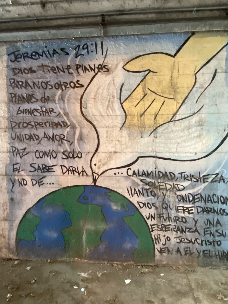 mural in Cicero by artist unknown.