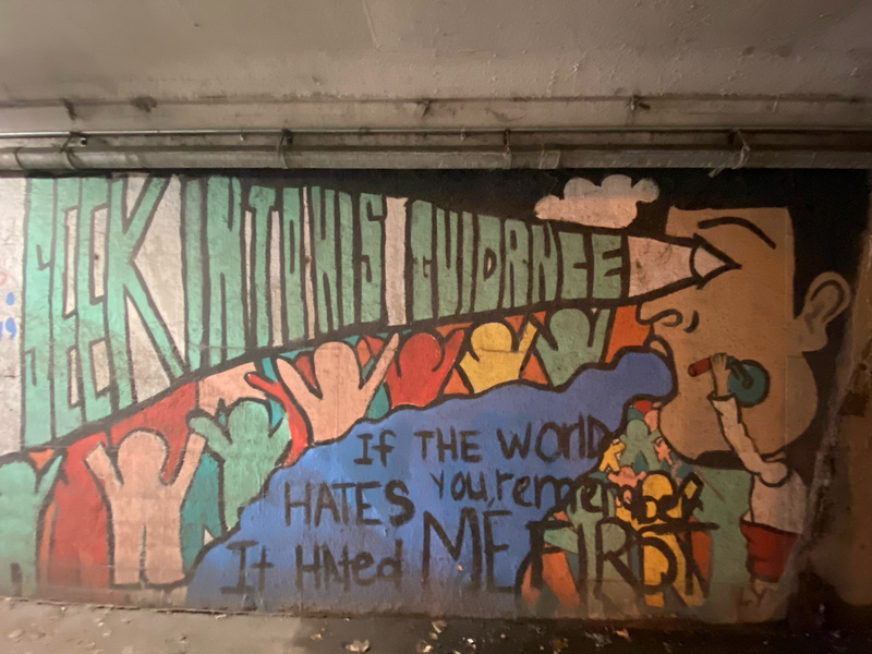 mural in Cicero by artist unknown.