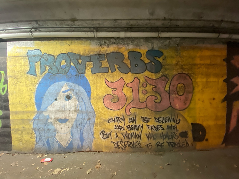 mural in Cicero by artist unknown.