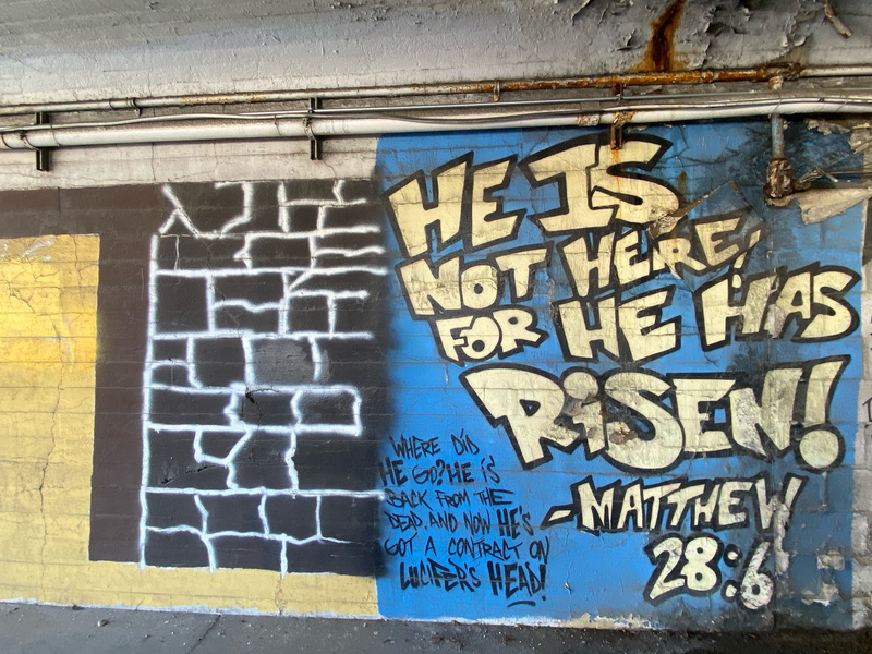 mural in Cicero by artist unknown.