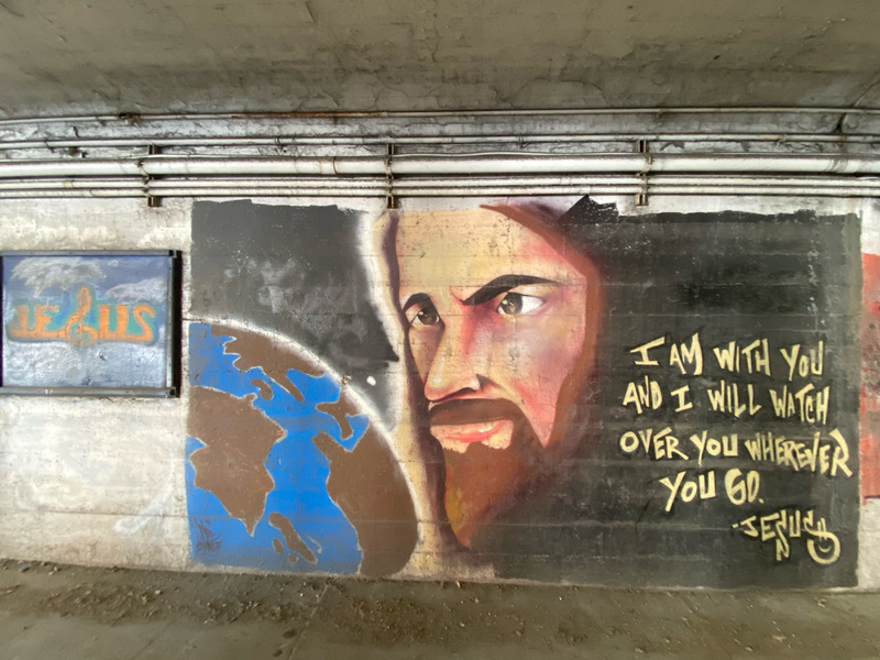 mural in Cicero by artist unknown.