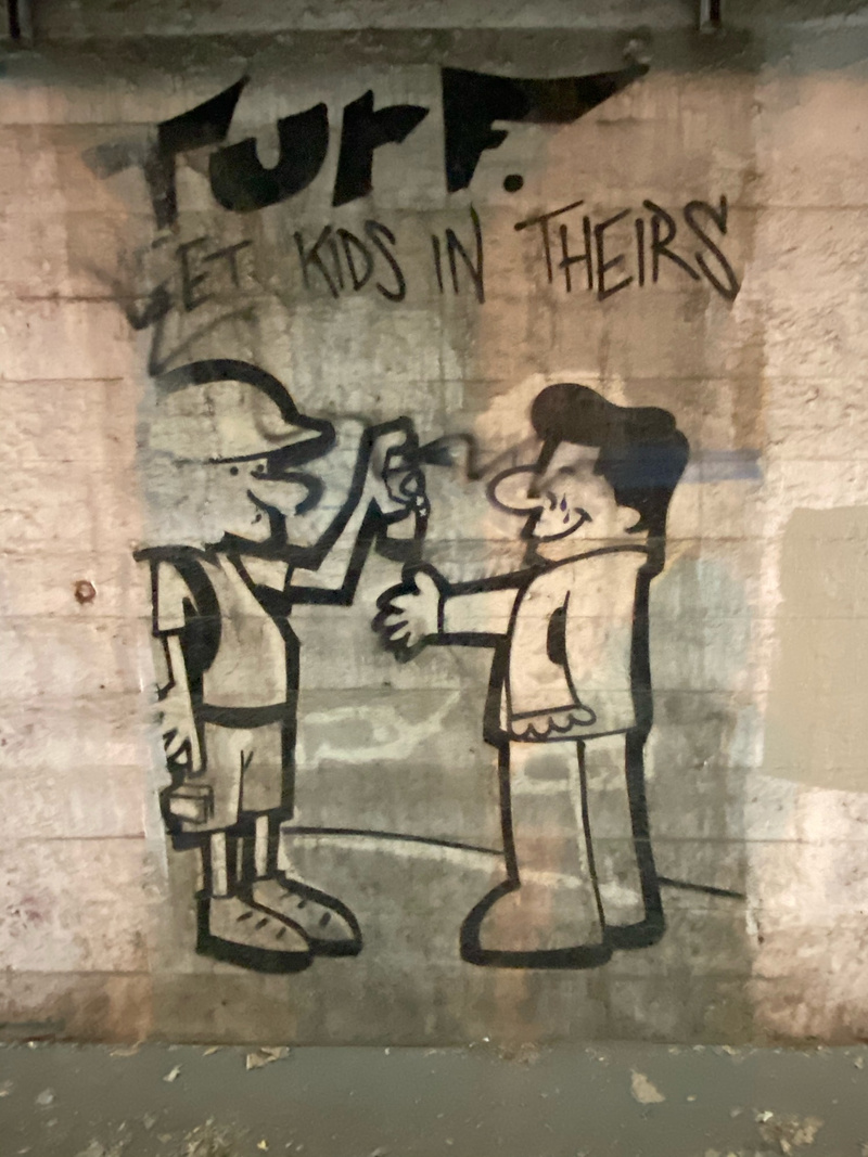 mural in Cicero by artist unknown.