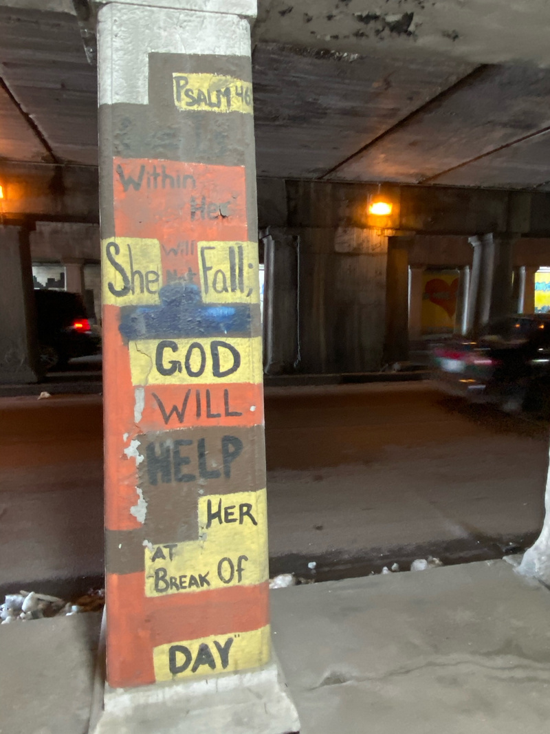 mural in Cicero by artist unknown.