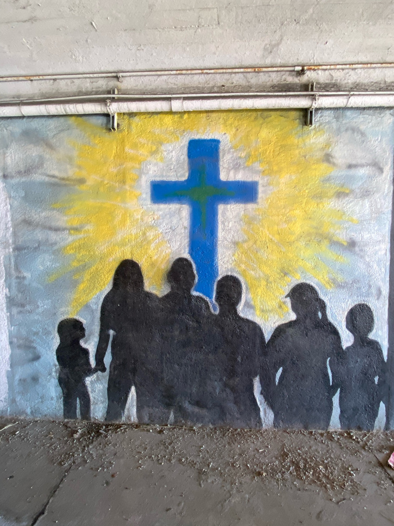 mural in Cicero by artist unknown.